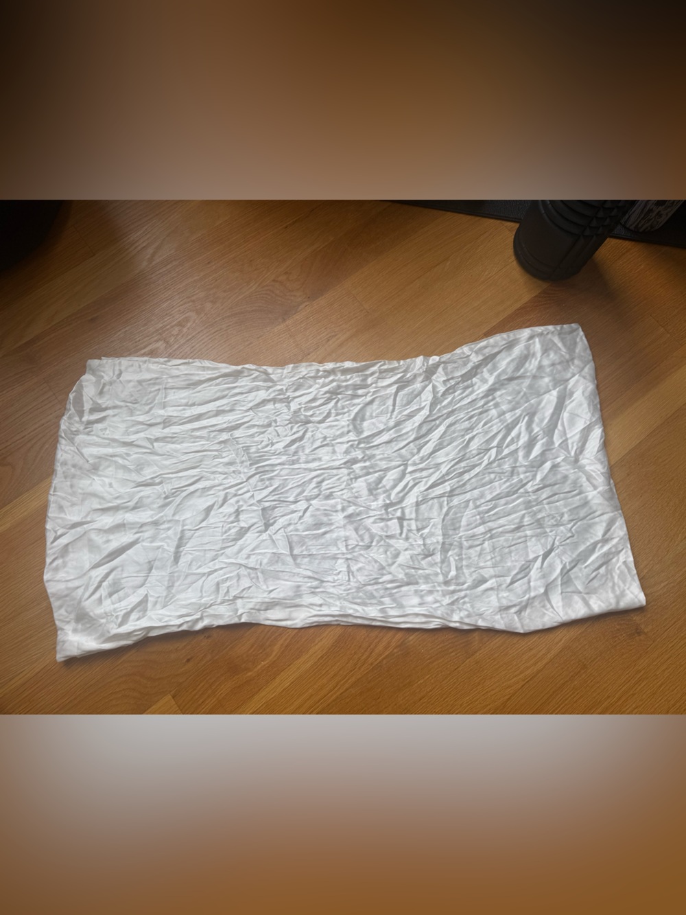 Parachute White Silk Pillowcase - King